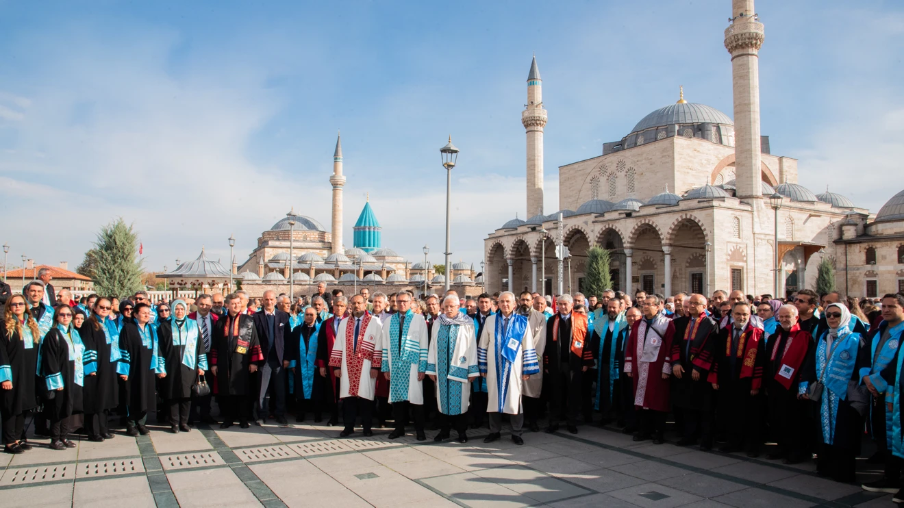 Konya’daki akademisyenlerden ‘Gazze’ye Destek Yürüyüşü’